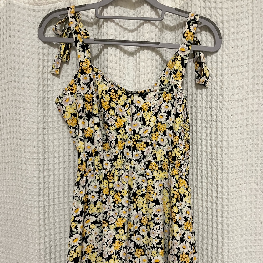 Floral maxi dress!
